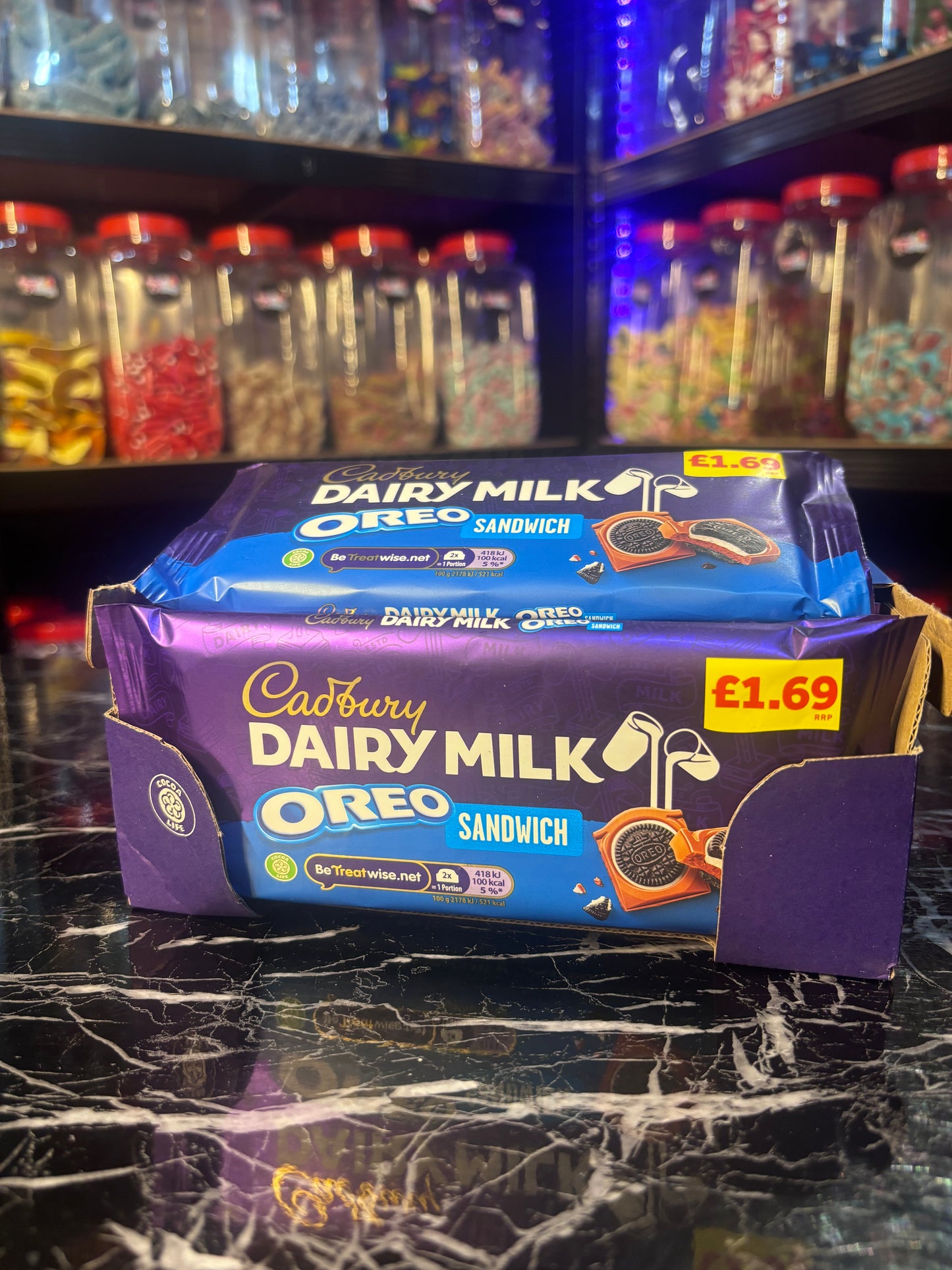 Cadbury Dairy Milk Oreo Sandwich Bar