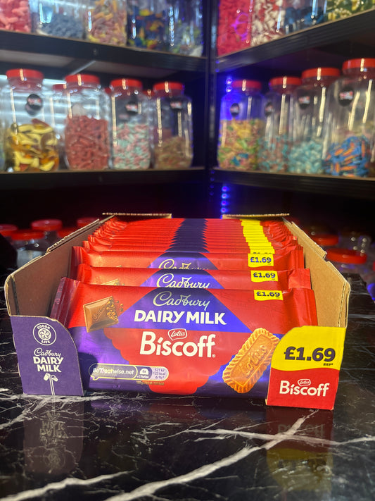 Cadbury Dairy Milk Lotus Biscoff Bar