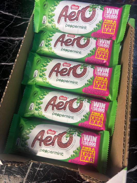 Aero Milk and Mint Chocolate