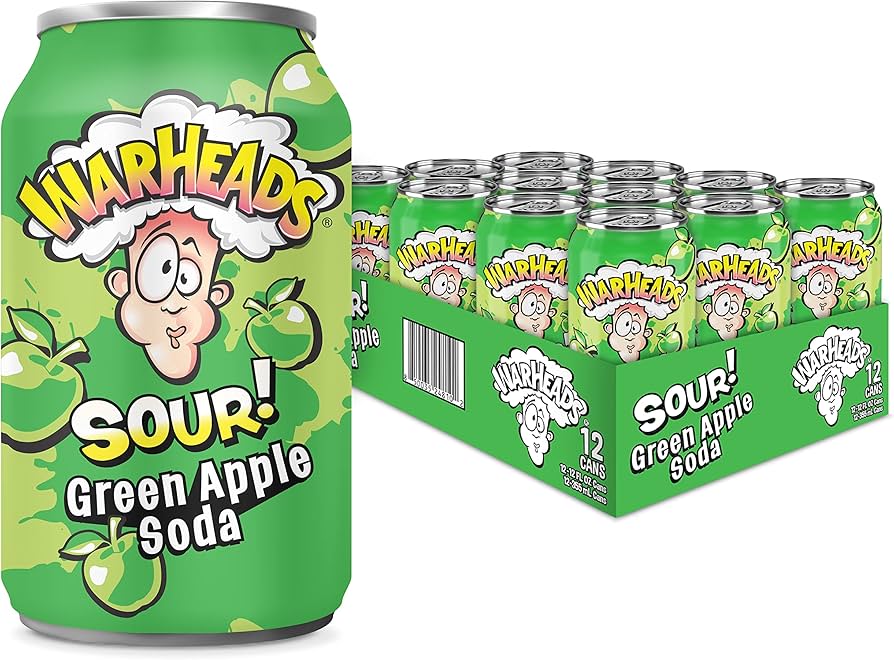 WarHeads Sour Soda Can