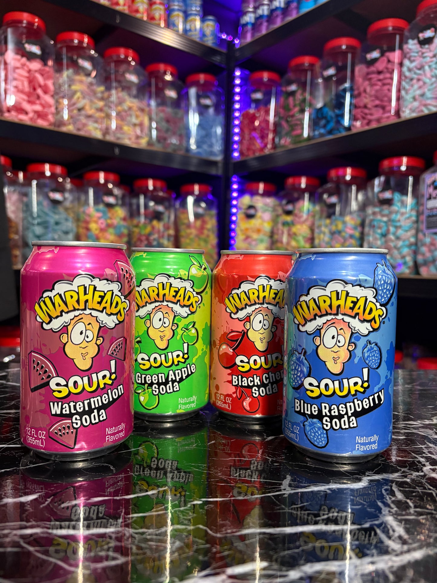 WarHeads Sour Soda Can