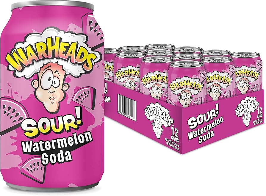 WarHeads Sour Soda Can